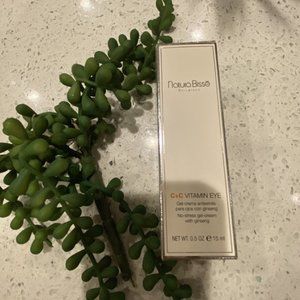 Natura Bisse C+C Vitamin Eye No Stress Gel-Cream With Ginseng ~ 0.5 oz / 15 ml